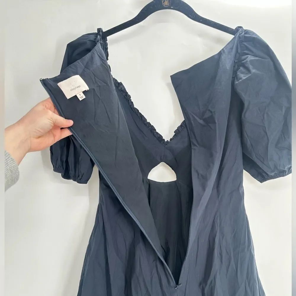 Cinq A Sept Kayla Minidress Dark Navy Size 8 - Picture 11 of 13